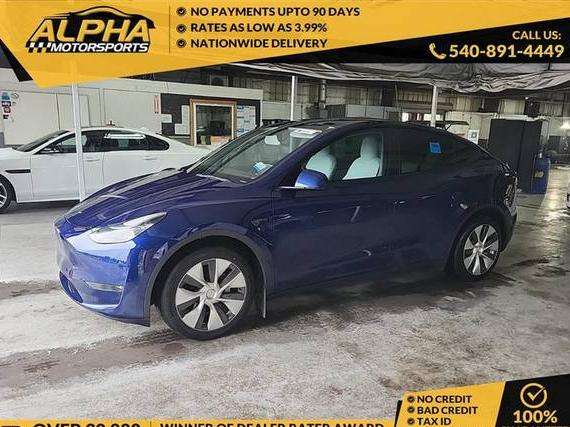 TESLA MODEL Y 2021 5YJYGDEE9MF189233 image